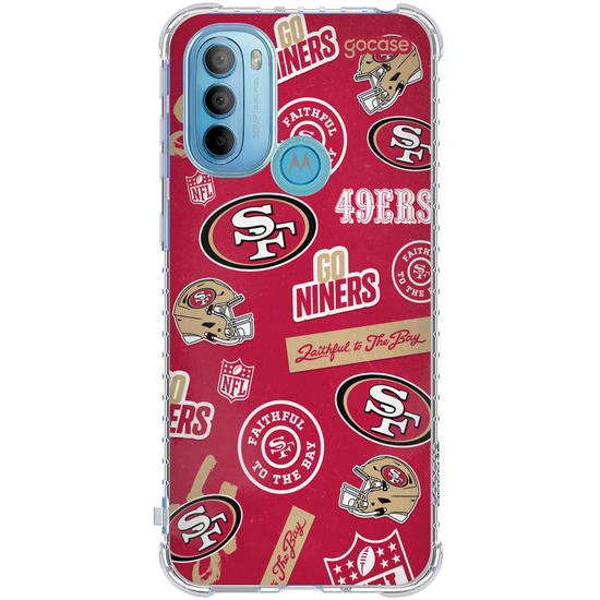 Capinha para celular  NFL - San Francisco 49ers - Pattern