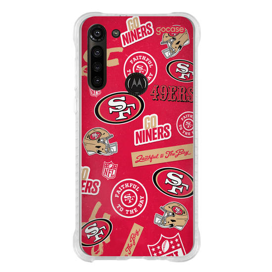 Capinha para celular  NFL - San Francisco 49ers - Pattern