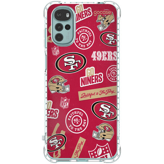 Capinha para celular  NFL - San Francisco 49ers - Pattern