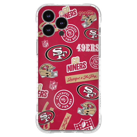 Capinha para celular  NFL - San Francisco 49ers - Pattern