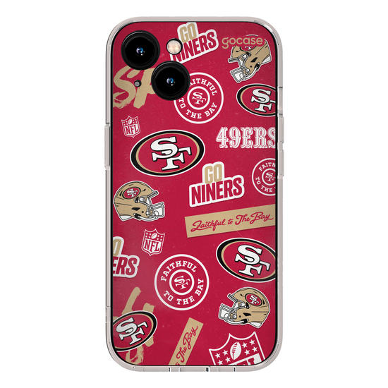 Capinha para celular  NFL - San Francisco 49ers - Pattern