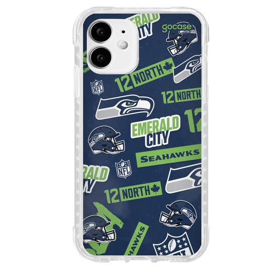 Capinha para celular  NFL - Seattle Seahawks - Pattern