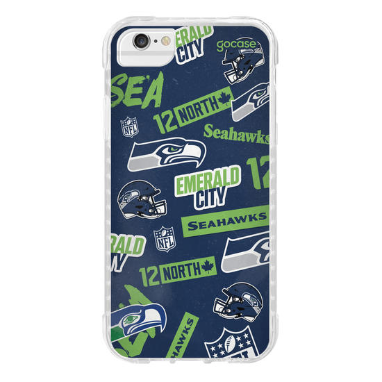 Capinha para celular  NFL - Seattle Seahawks - Pattern