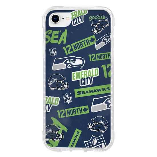 Capinha para celular  NFL - Seattle Seahawks - Pattern