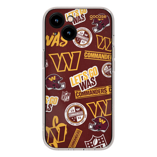 Capinha para celular  NFL - Washington Commanders - Pattern