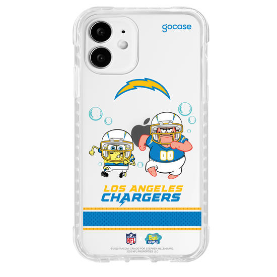 Capinha para celular  NFL x Bob Esponja - Los Angeles Chargers