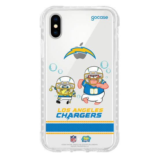 Capinha para celular  NFL x Bob Esponja - Los Angeles Chargers