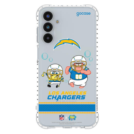 Capinha para celular  NFL x Bob Esponja - Los Angeles Chargers