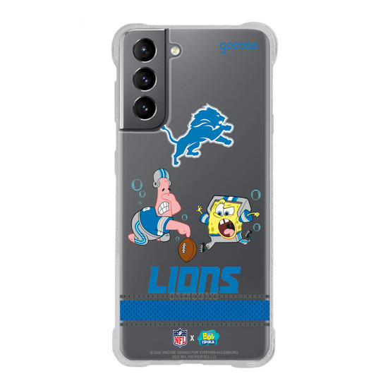 Capinha para celular  NFL x Bob Esponja - Detroid Lions