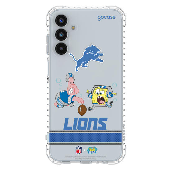 Capinha para celular  NFL x Bob Esponja - Detroid Lions