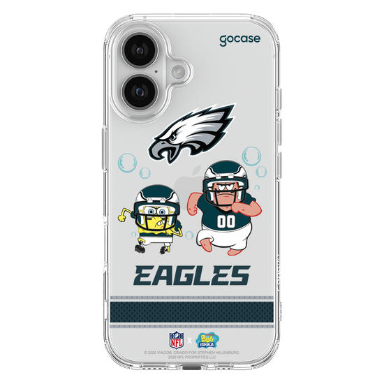 Capinha para celular  NFL x Bob Esponja - Philadelphia Eagles