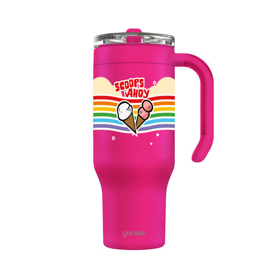 Copo Térmico Life + Ebook -  Stranger Things - Scoops Ahoy