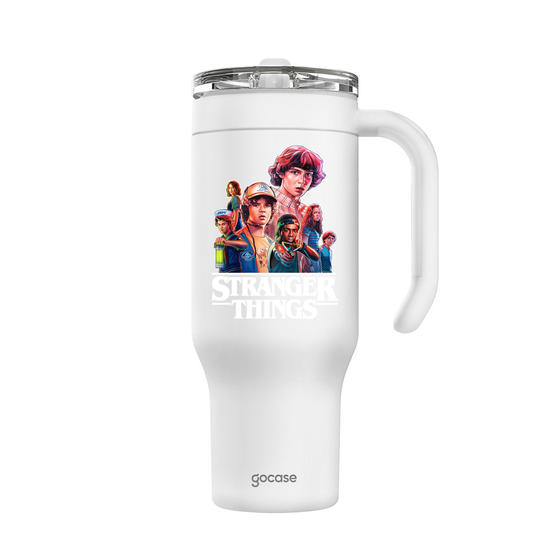 Copo Térmico Life + Ebook -  Stranger Things - Submundo