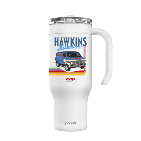 Copo Térmico Life + Ebook -  Stranger Things - Squawk Van Poster