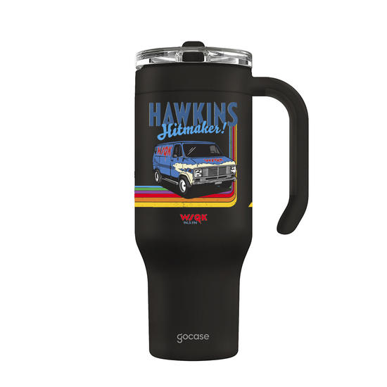 Copo Térmico Life + Ebook -  Stranger Things - Squawk Van Poster