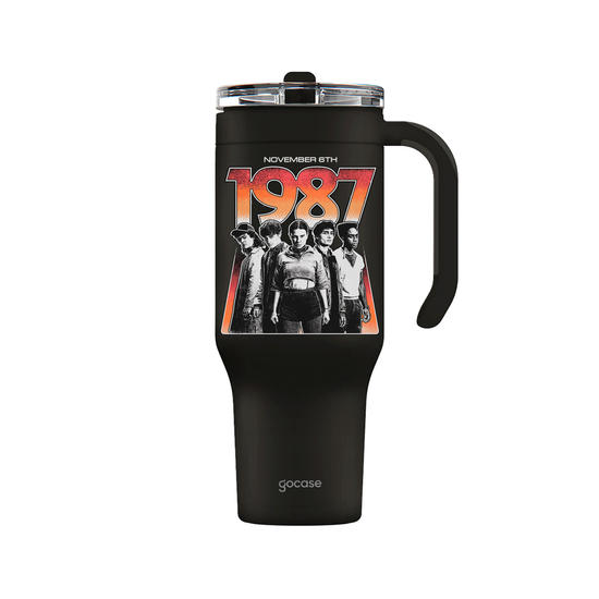 Copo Térmico Life - Stranger Things - Hawkins 1987