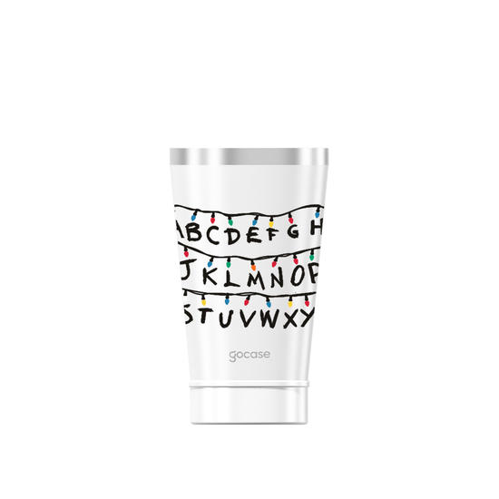 Copo Térmico - Stranger Things - Pisca Pisca