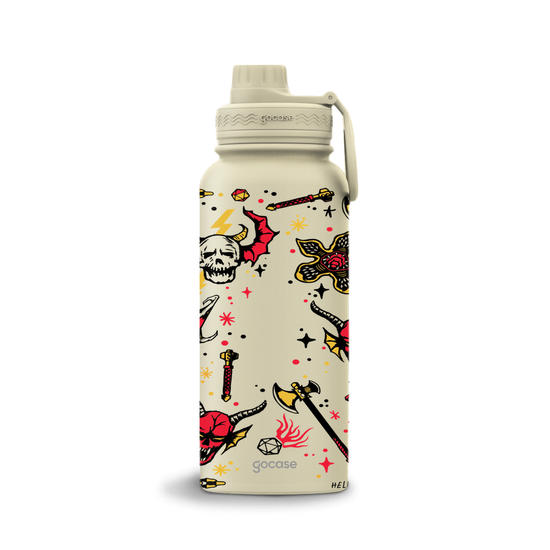 Garrafa Térmica Fresh + Ebook - Stranger Things - Devil