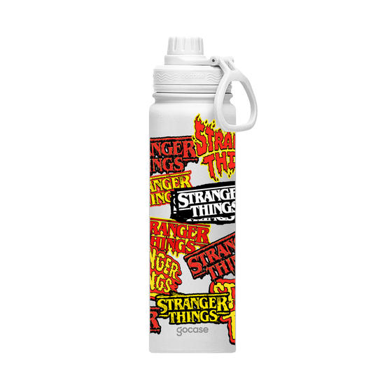 Garrafa Térmica Fresh + Ebook - Stranger Things - Logomaniac