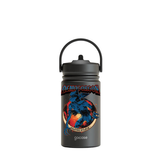 Garrafa Térmica Mini + Ebook -  Stranger Things - Demogorgon Fan Club