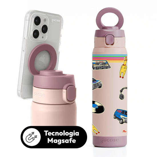 Garrafa Térmica Magsafe + Ebook - Stranger Things - Itens