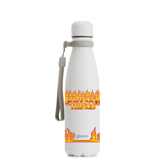Garrafa Térmica Urban + Ebook - Stranger Things - Fire