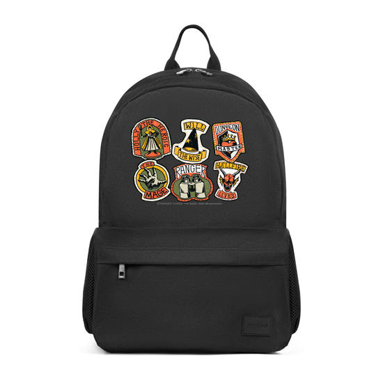 Mochila Pop -  Stranger Things - Hellfire Badges