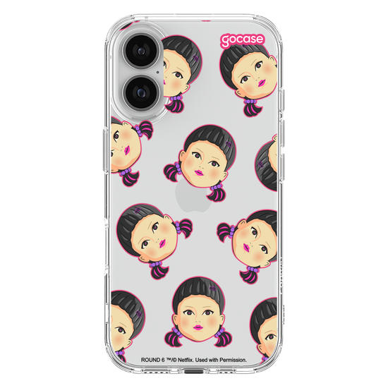 Capinha para celular Round 6 - Patch Boneca