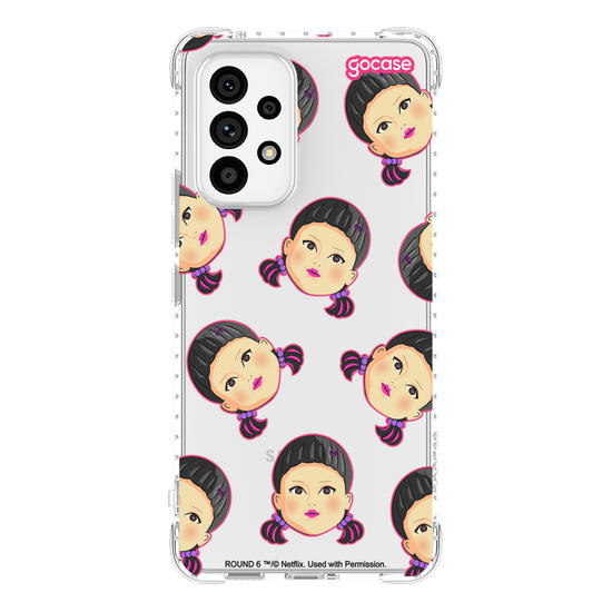 Capinha para celular Round 6 - Patch Boneca