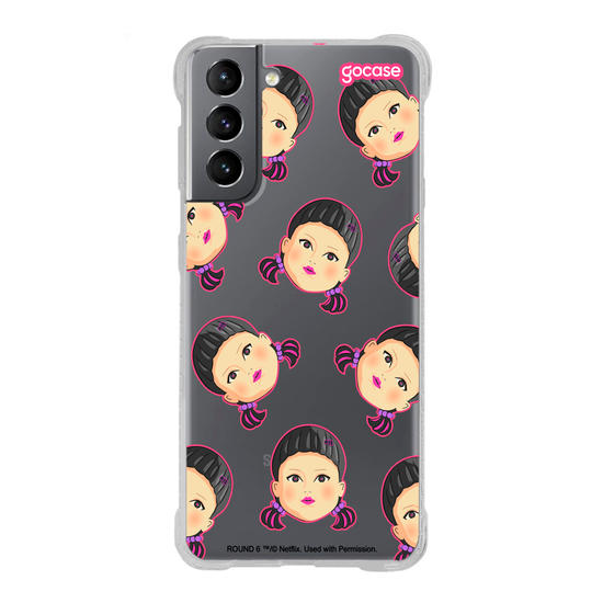 Capinha para celular Round 6 - Patch Boneca