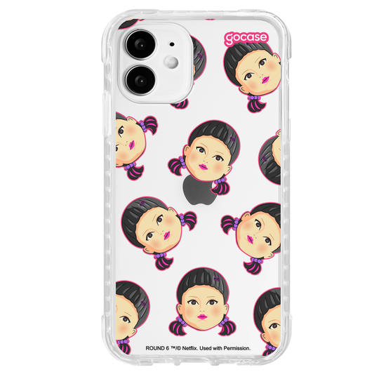 Capinha para celular Round 6 - Patch Boneca