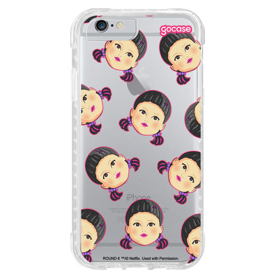 Capinha para celular Round 6 - Patch Boneca