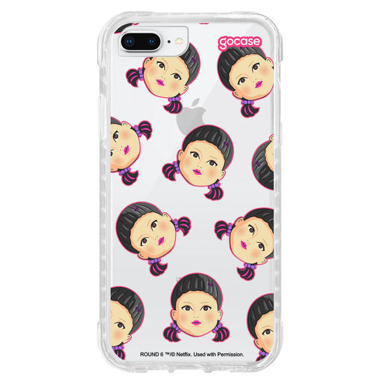Capinha para celular Round 6 - Patch Boneca