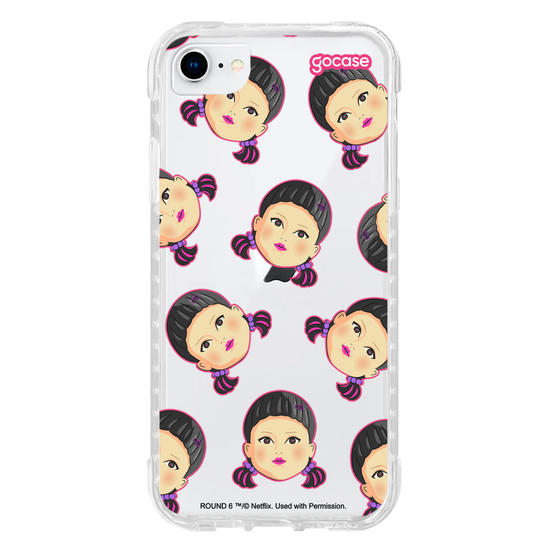 Capinha para celular Round 6 - Patch Boneca