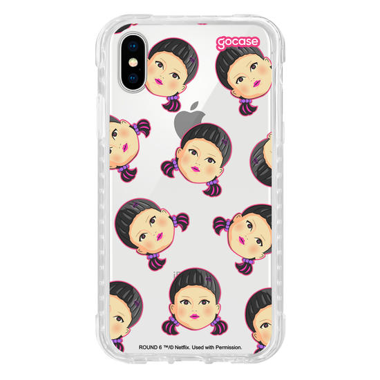 Capinha para celular Round 6 - Patch Boneca