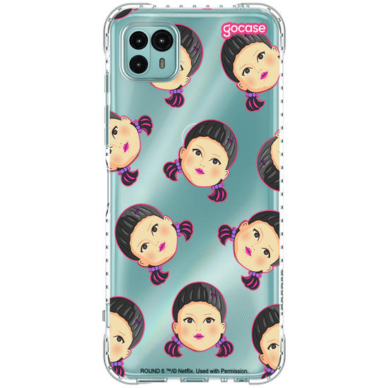 Capinha para celular Round 6 - Patch Boneca