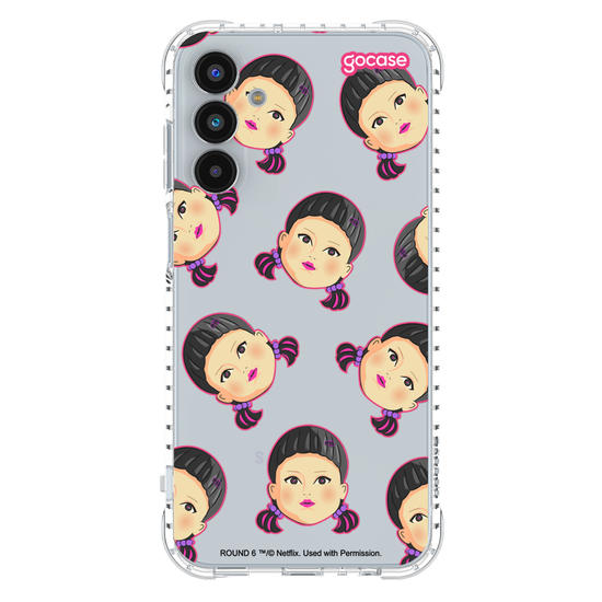 Capinha para celular Round 6 - Patch Boneca