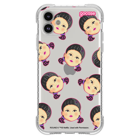Capinha para celular Round 6 - Patch Boneca