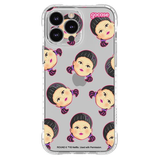 Capinha para celular Round 6 - Patch Boneca
