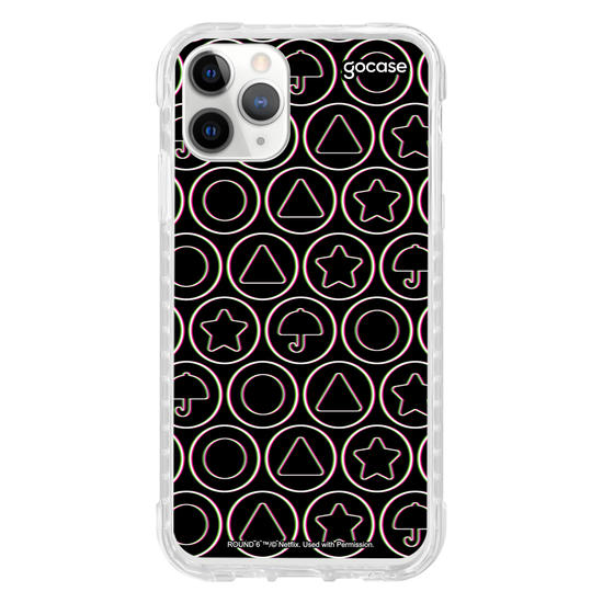 Capinha para celular  Round 6 - Dalgona Candy Pattern