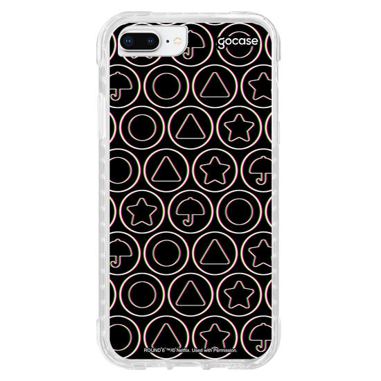 Capinha para celular  Round 6 - Dalgona Candy Pattern