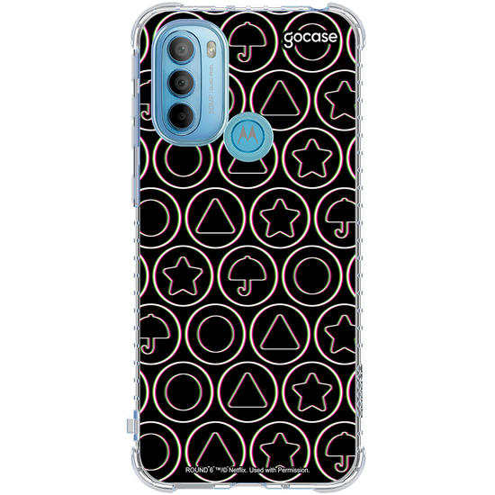 Capinha para celular  Round 6 - Dalgona Candy Pattern