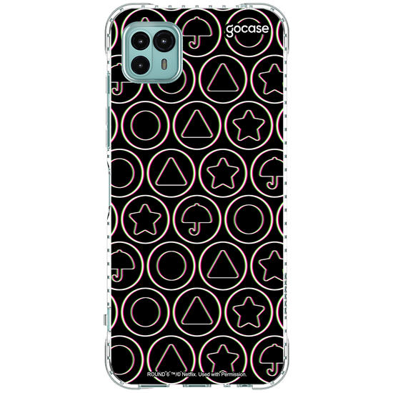 Capinha para celular  Round 6 - Dalgona Candy Pattern