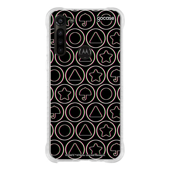 Capinha para celular  Round 6 - Dalgona Candy Pattern