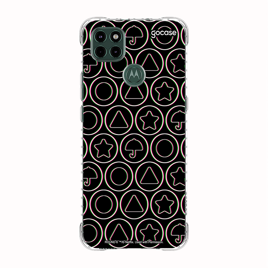 Capinha para celular  Round 6 - Dalgona Candy Pattern