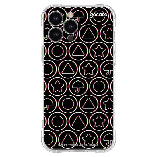Capinha para celular  Round 6 - Dalgona Candy Pattern