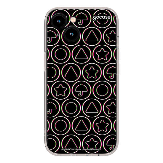 Capinha para celular  Round 6 - Dalgona Candy Pattern
