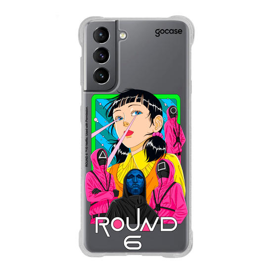 Capinha para celular  Round 6 - Anime Style