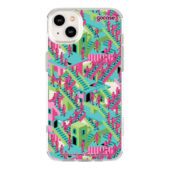 Capinha para celular  Round 6 - Labirinto de Escadas