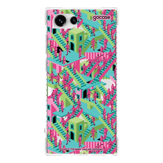 Capinha para celular  Round 6 - Labirinto de Escadas